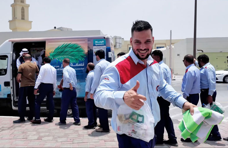 جمعية دبي الخيرية تطلق نسمة خير في حر الصيف