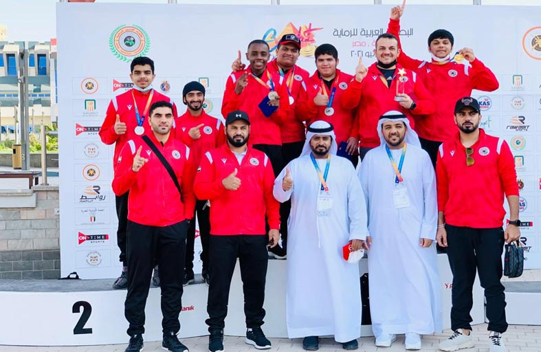 رماة منتخب الإمارات يواجهون أبطال العالم في البطولة العربية بالقاهرة اليوم