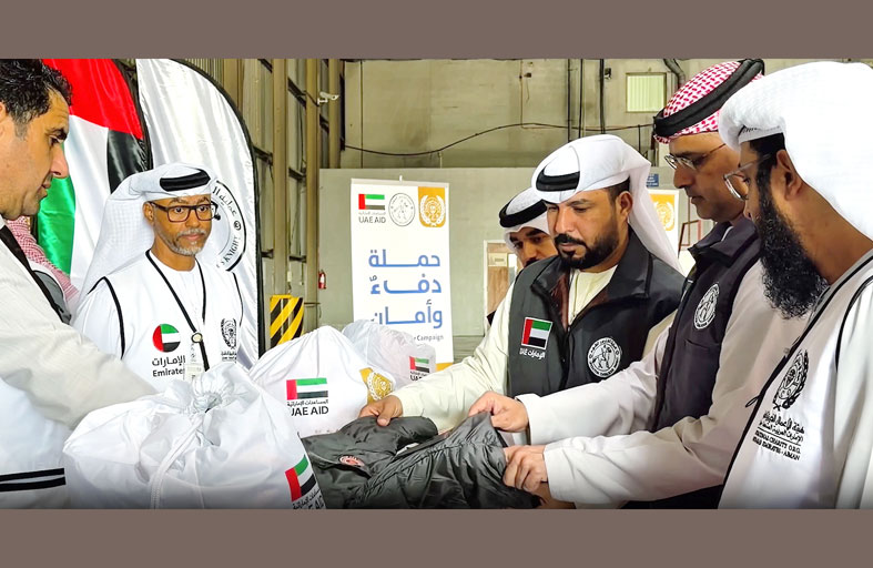 «الفارس الشهم 3» تطلق حملة «دفء وأمان» لغزة بالتعاون مع هيئة الأعمال الخيرية العالمية