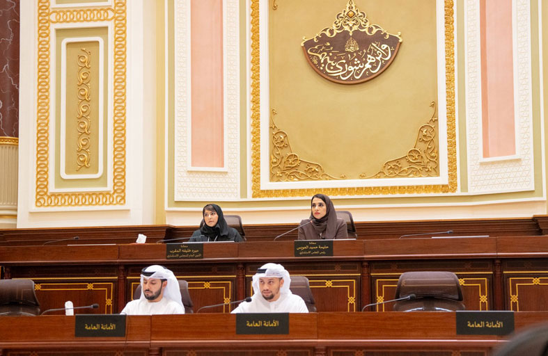 المجلس الاستشاري لإمارة الشارقة يقر توصياته بشأن دائرة  التسجيل العقاري  ويدعو إلى مواصلة تحفيز الاستثمار في هذا المجال