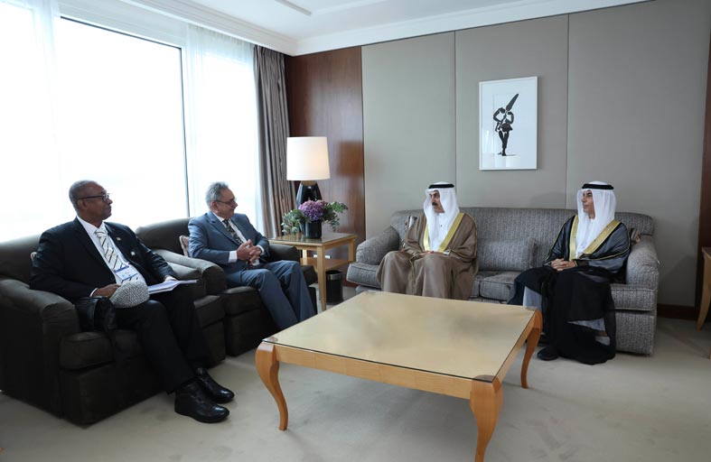 صقر غباش يلتقي رئيس الجمعية الوطنية في سيشل 