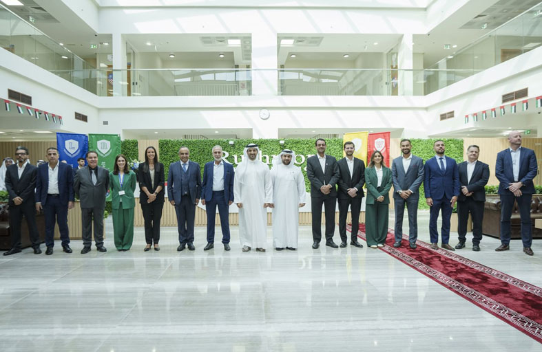 سلطان بن أحمد القاسمي يفتتح مدرسة رشمور الأمريكية في ضاحية السيوح