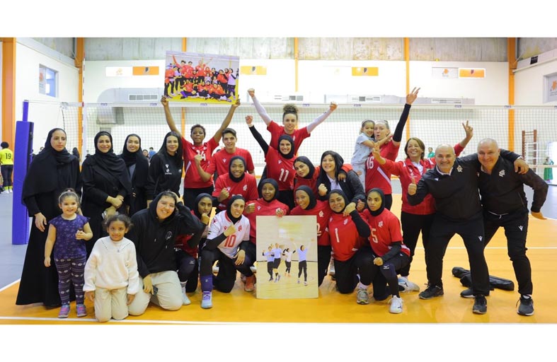 الشارقة الرياضي للمرأة يفوز على الوصل بدوري الكرة الطائرة للسيدات
