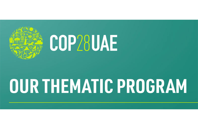 رئاسة مؤتمر الأطراف COP28 تعلن عن برنامج عملها الطموح للموضوعات المتخصصة