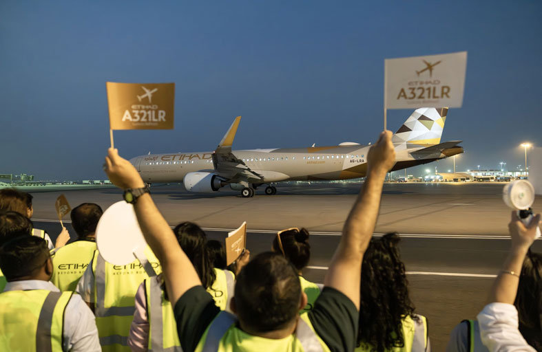 الاتحاد للطيران تتسلم 5 طائرات خلال يوليو