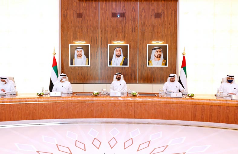 محمد بن راشد: مجلس الوزراء كان وسيبقى سندا وعضيدا وفريقا لرئيس الدولة في مهمته الوطنية الكبرى ترسيخ أسس الاتحاد وتمكين مؤسساته