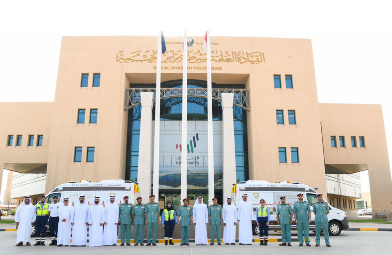 قائد عام شرطة رأس الخيمة يشيد بهوية الإسعاف الوطني الجديدة