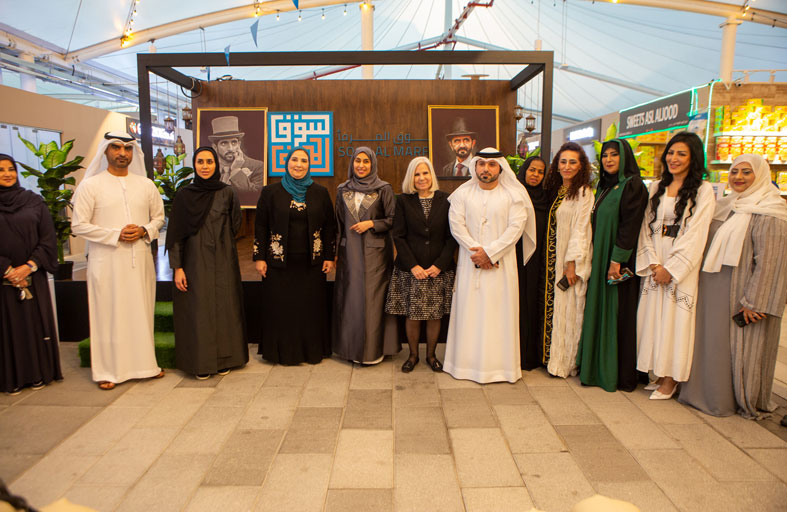 افتتاح المعرض الدائم للأسر المنتجة المصرية تحت شعار «ديارنا للتراث المصري» في سوق المرفأ بدبي