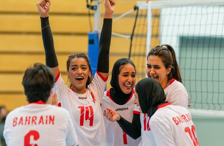 نهائي كأس أكاديمية فاطمة بنت مبارك الخليجية للكرة الطائرة للسيدات يجمع فريقي الشارقة والبحرين