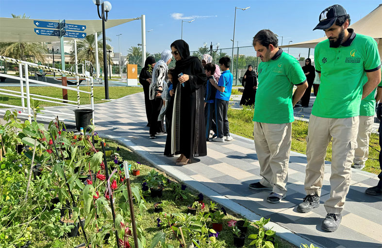 بلدية مدينة أبوظبي تنظم فعالية تثقيفية في حديقة ربدان بعنوان «حدائقنا جنات فلنحافظ عليها»