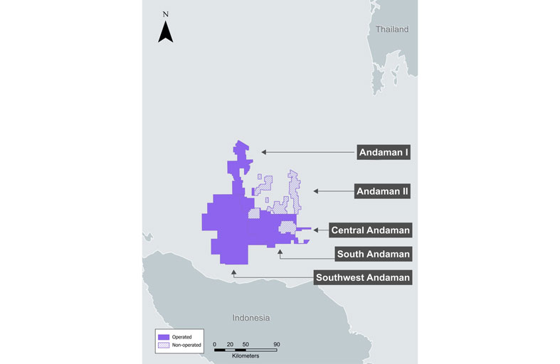 «مبادلة للطاقة» تحصل على امتياز «جنوب غرب أندامان» في إندونيسيا