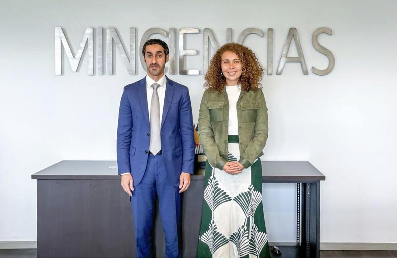 سفير الإمارات يبحث تعزيز التعاون التكنولوجي مع كولومبيا