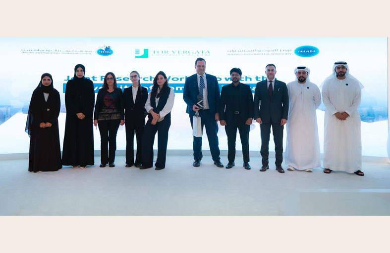 معهد تريندز الدولي للتدريب ينظم ورشة بحثية لطلبة جامعة روما تورفيرغاتا الإيطالية 