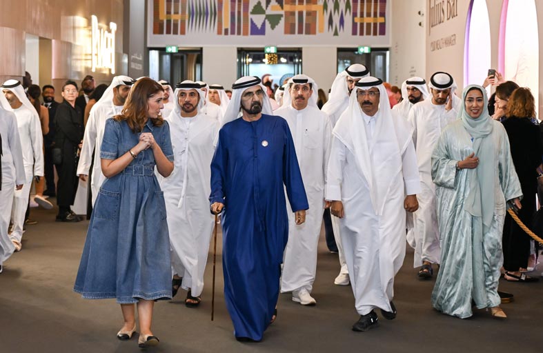 محمد بن راشد: ازدهار المشهد الإبداعي في الإمارات يعكس التزامها الراسخ بتهيئة المناخ الداعم لأصحاب الفكر المبدع والطاقات الخلّاقة 