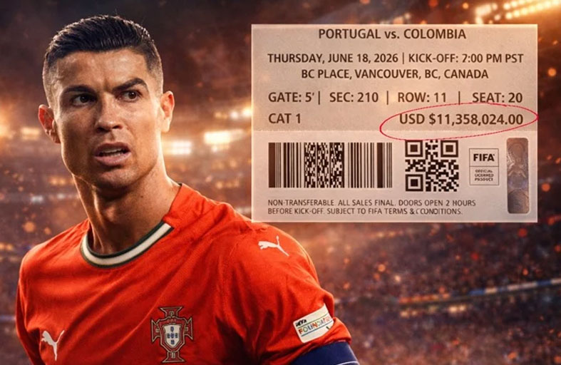 تذكرة بـ11 مليون دولار.. ما حقيقة «الرقم الفلكي» لمباراة البرتغال وكولومبيا في المونديال؟
