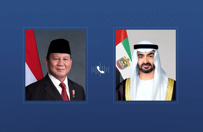 رئيس الدولة والرئيس الإندونيسي يبحثان هاتفياً التطورات الإقليمية ويؤكدان أهمية معالجة القضايا عبر الحوار 