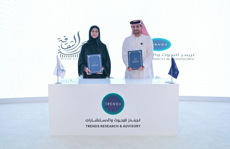 مركز تريندز ومؤسسة بحر الثقافة يجددان اتفاقية شراكة لتعزيز القوة الناعمة والدراسات المعمقة 