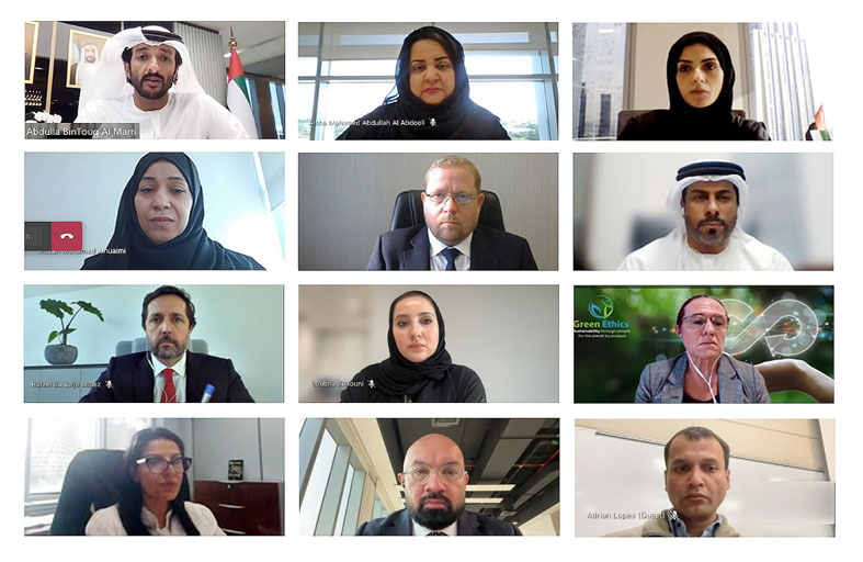 لجنة سياسات الاقتصاد الدائري تناقش آليات تنفيذ مبادرات ومشاريع الاقتصاد الدائري في الدولة خلال 2023