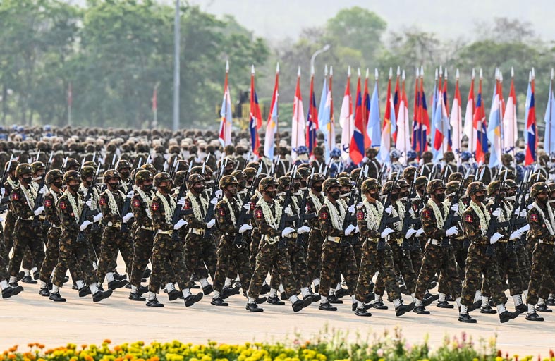 الجيش البورمي يتوعّد بـ «إبادة» معارضي الانقلاب 