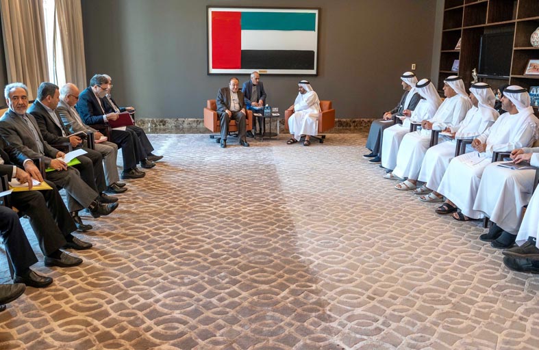 وفد اقتصادي إيراني في أبوظبي لبحث العلاقات الثنائية