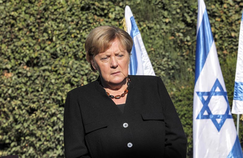 ميركل في زيارة وداع إلى إسرائيل 