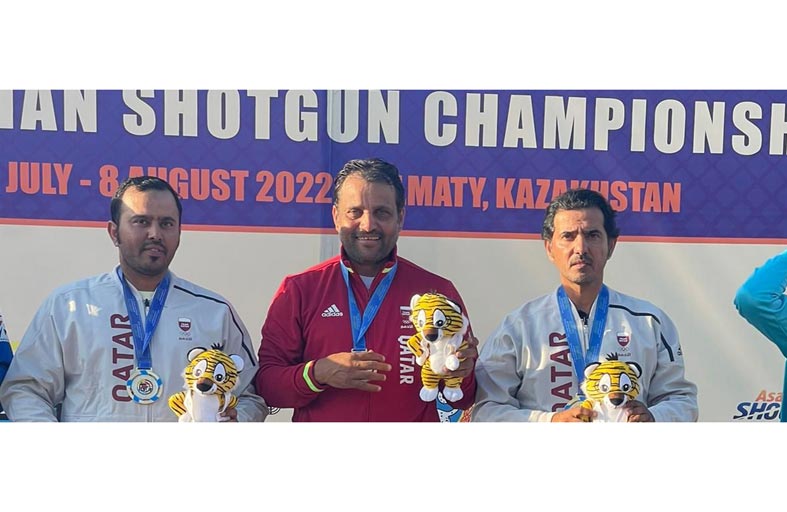 منتخب قطر للرماية يحرز ذهبية آسيا للسكيت 