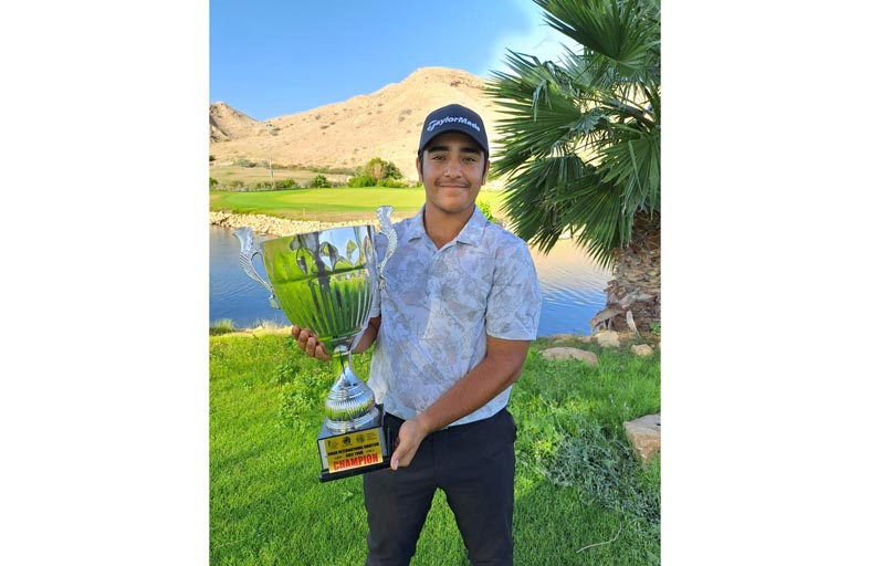 «موسى شناعة» أول لاعب عربي يتأهل لبطولة أمريكا لشباب الجولف