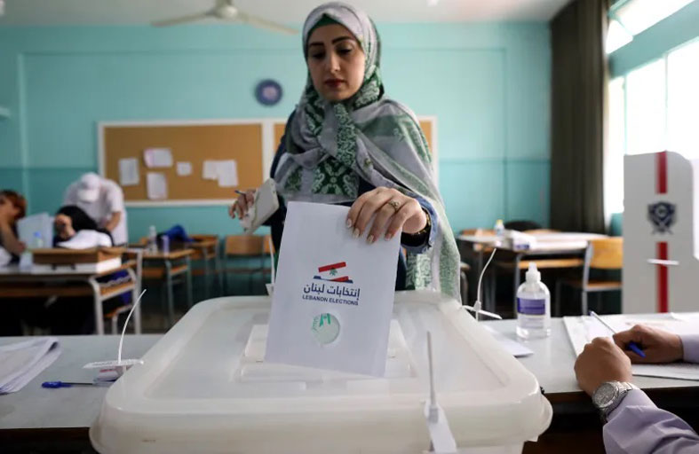 انتخابات بلدية في لبنان في أول اقتراع بعد الحرب