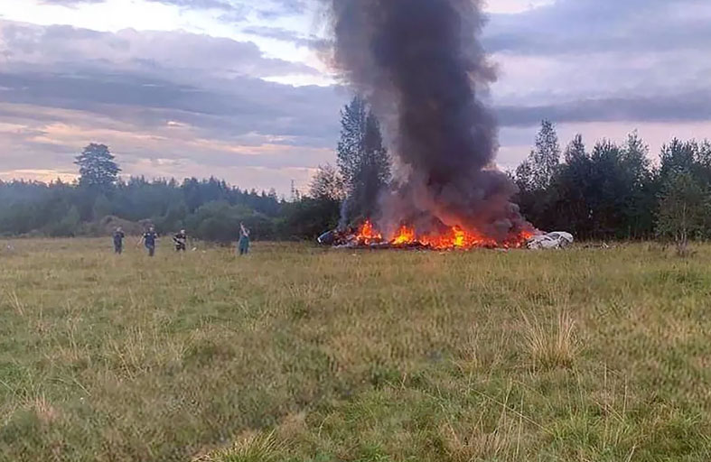 ملابسات تحطم طائرة بريغوجين..  4 سيناريوهات محتملة