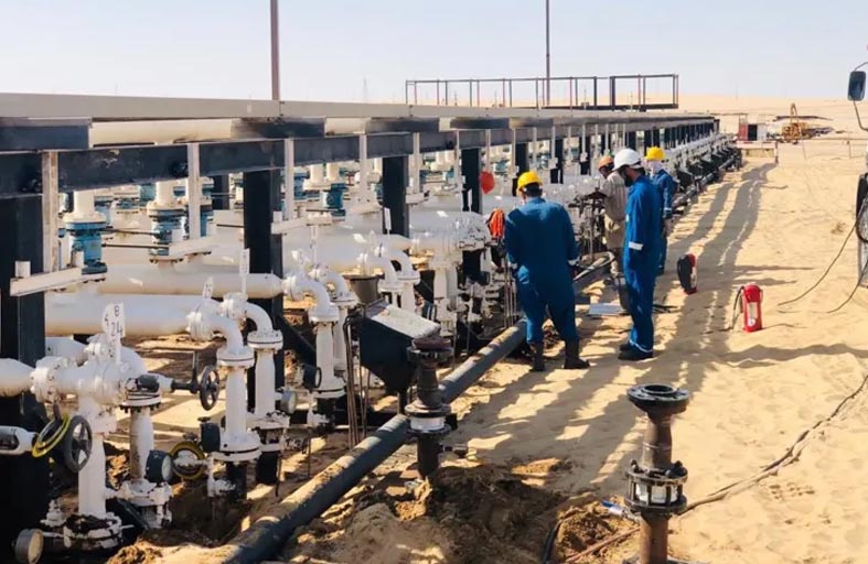 استئناف ضخ النفط من حقل الواحة الليبي إلى ميناء السدرة 