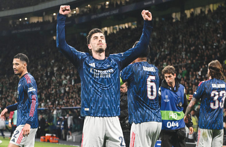  خطوة كبيرة لبايرن وأرسنال نحو نصف نهائي الأبطال 