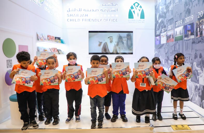 الشارقة صديقة للطفل يضيء على جهوده عبر منصته في معرض أبوظبي الدولي للكتاب
