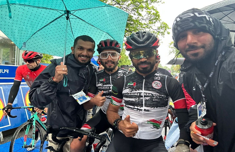 منتخب الدراجات لأصحاب الهمم يحرز الصدارة الآسيوية في بطولة العالم