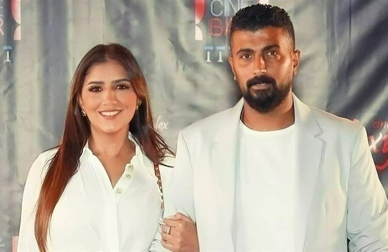 مي عمر أفوكاتو في عملها الجديد مع زوجها