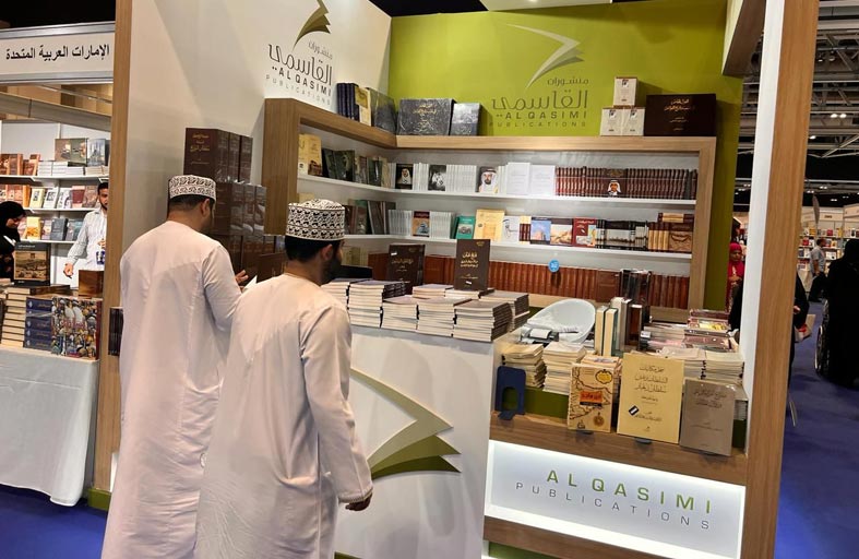 منشورات القاسمي تختتم مشاركتها في معرض مسقط الدولي للكتاب