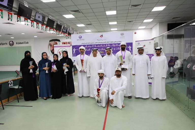 نادي الذيد يستضيف البطولة الخامسة للرماية للهيئات والمؤسسات الحكومية بمشاركة 23 جهة حكومية  