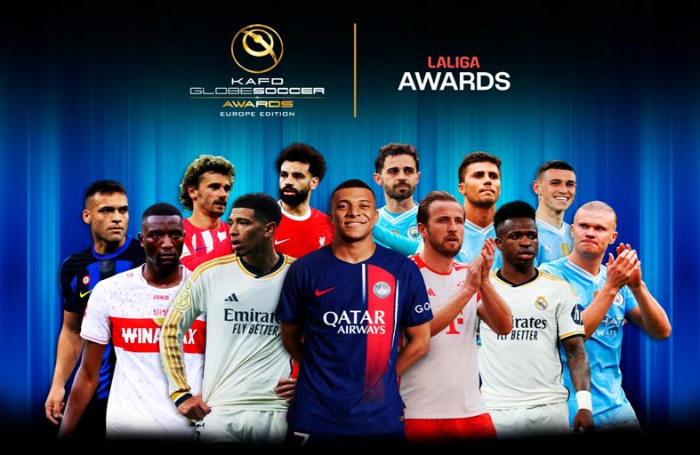 جوائز كافد غلوب سوكر الأوروبية تكشف عن القائمة النهائية الرسمية للمرشحين تزامناً مع توافد نجوم كرة القدم العالميين إلى سردينيا
