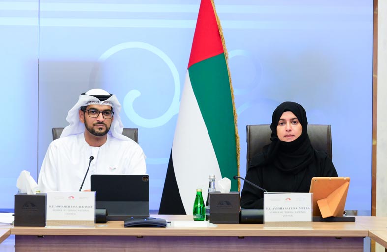 الشعبة البرلمانية الإماراتية تشارك في الاجتماع الافتراضي للجنة الاقتصادية في الجمعية البرلمانية الآسيوية