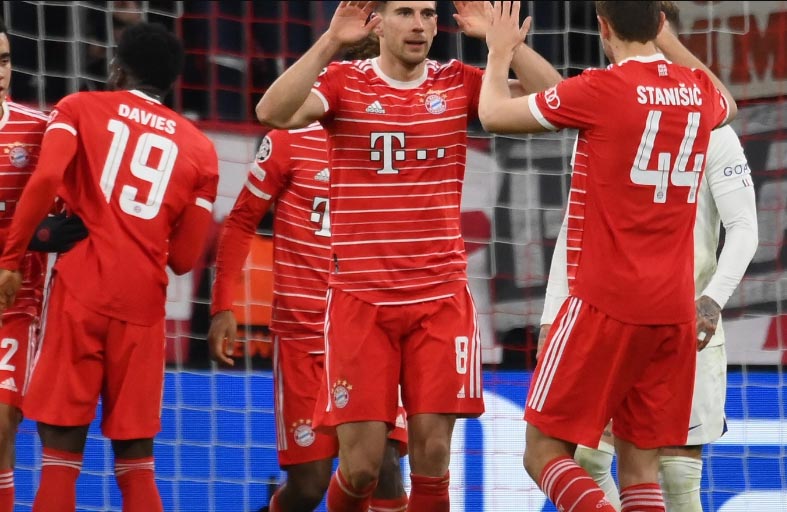 تأهل بايرن ميونخ وميلان للدور ربع النهائي بدوري أبطال أوروبا 