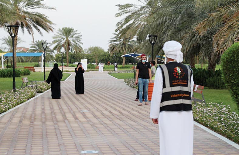  بلدية مدينة العين تفتتح حديقة السلامات في أول أيام عيد الأضحى المبارك