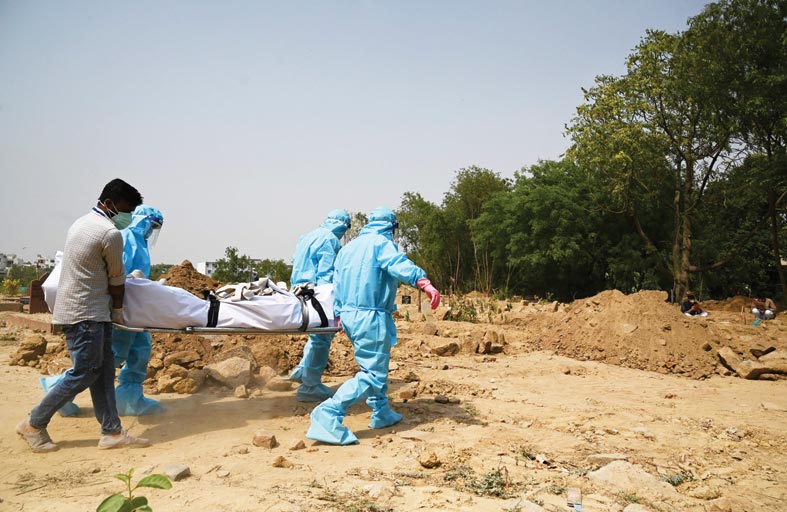 طفرات فيروسية يمكنها تجنب الاستجابة المناعية في الهند