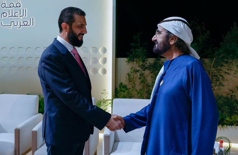 محمد بن راشد: الإمارات ستواصل دعم كل ما من شأنه تعزيز استقرار سوريا 
