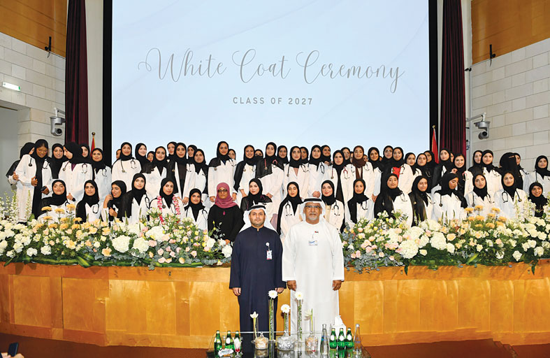 كلية الطب والعلوم الصحية في جامعة الإمارات تنظم حفل المعطف الأبيض 2024
