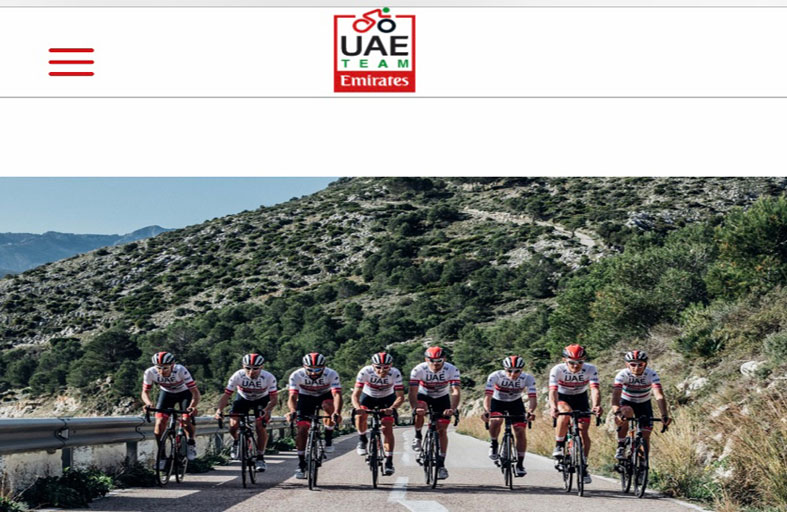 الإمارات للدراجات يعلن تشكيلات دراجيه لجولات فرنسا وإيطاليا وإسبانيا