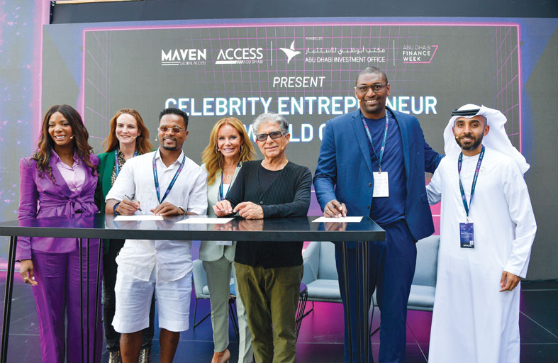 نخبة من رواد الأعمال المشاهير يزورون أبوظبي لتوسعة أعمالهم التجارية