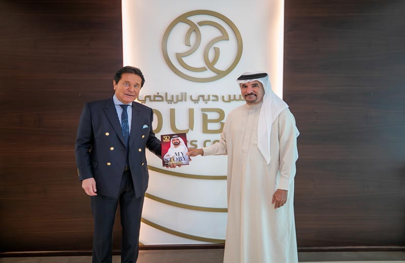 مجلس دبي الرياضي يستقبل مالك نادي نانتس الفرنسي