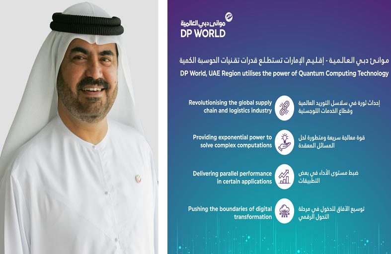 موانئ دبي العالمية - إقليم الإمارات، الأولى في المنطقة في استطلاع فوائد تقنيات الحوسبة الكمية 