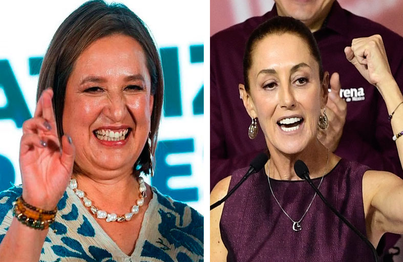 المكسيك تستعد لسباق رئاسي بطلتاه امرأتان 