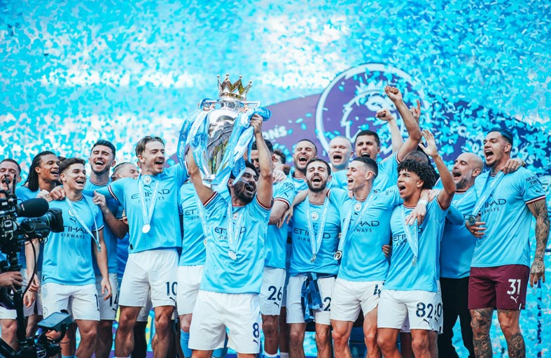 جوارديولا: فرحة الـ « بريميير ليج» لن تكتمل إلا بعد الفوز بدوري الأبطال
