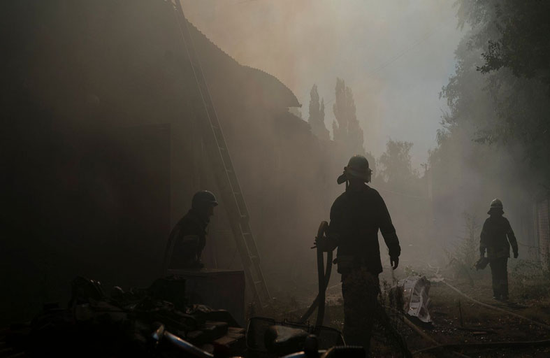 «معارك كثيفة في معظم» أرجاء منطقة خيرسون 